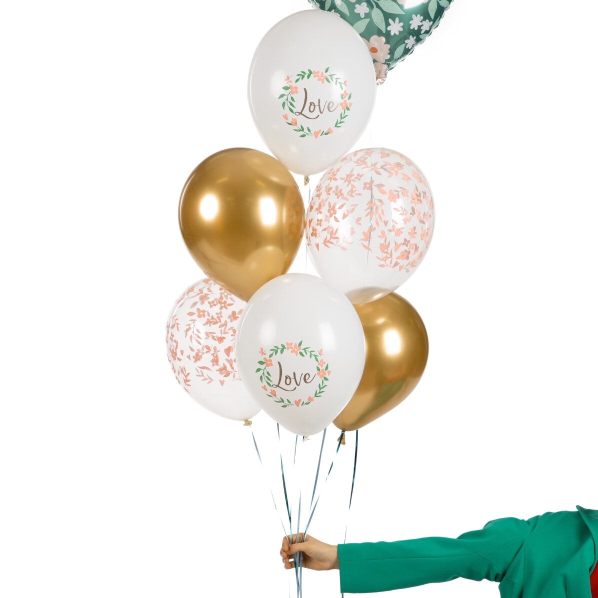 Lote de 6 globos surtidos - Love