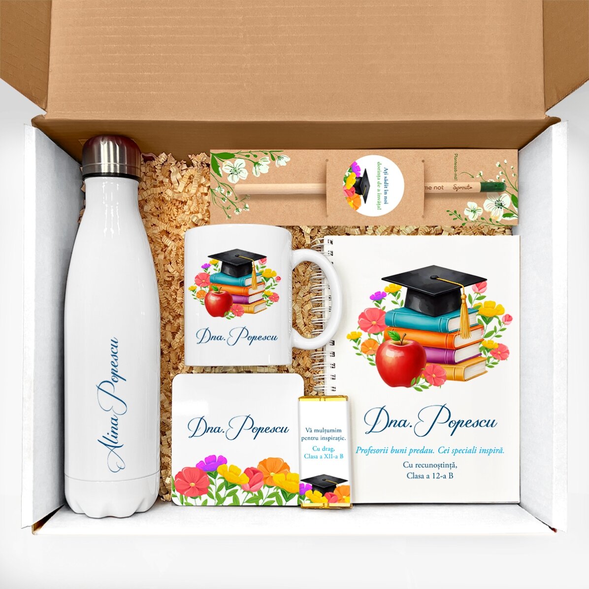 Lote de regalo para profesoras - Graduación