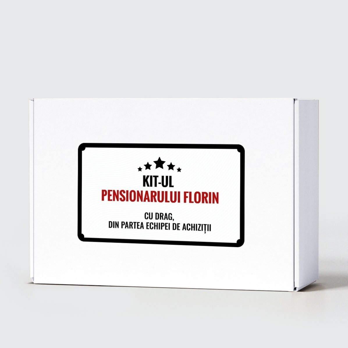 Lote de regalo personalizado - La leyenda se ha retirado