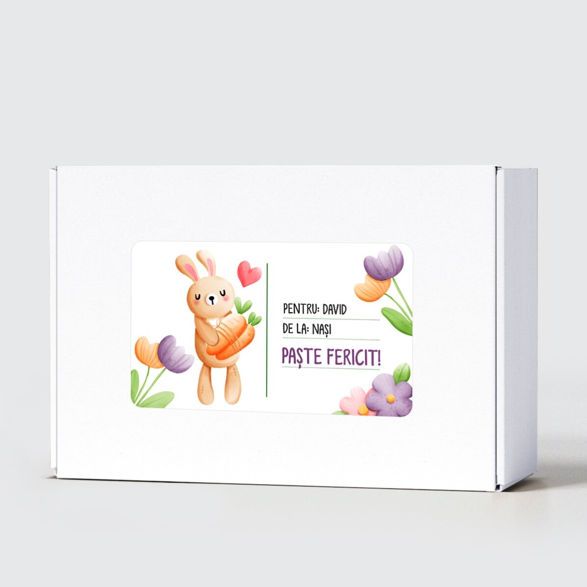 Lote de regalo personalizado para niños - Feliz Pascua