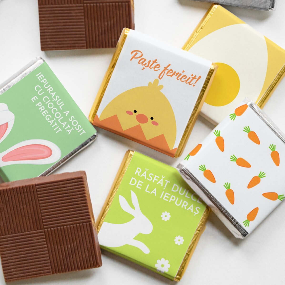 Lote de regalo personalizado para los padrinos - ¡Feliz Pascua!