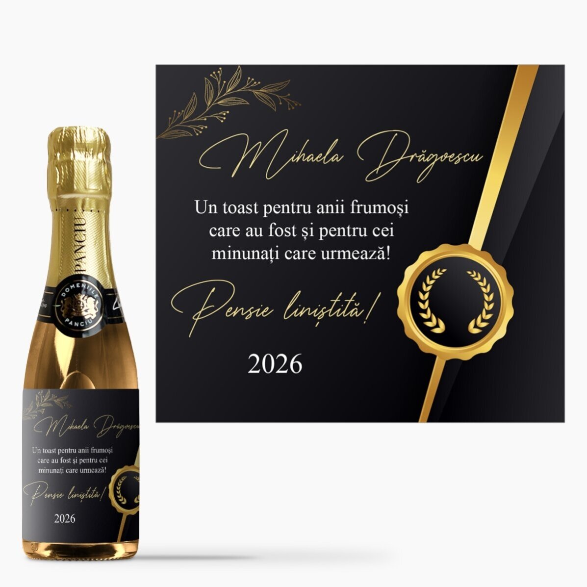 Lote de regalo personalizado para la jubilación