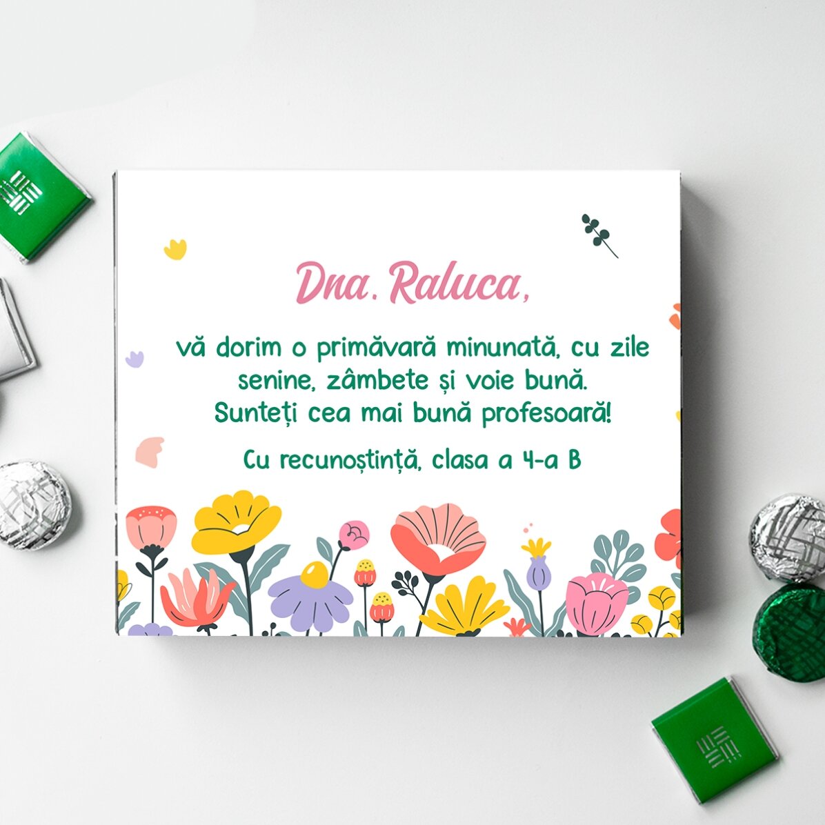 Lote de regalo personalizado para la profesora - Agradecimiento