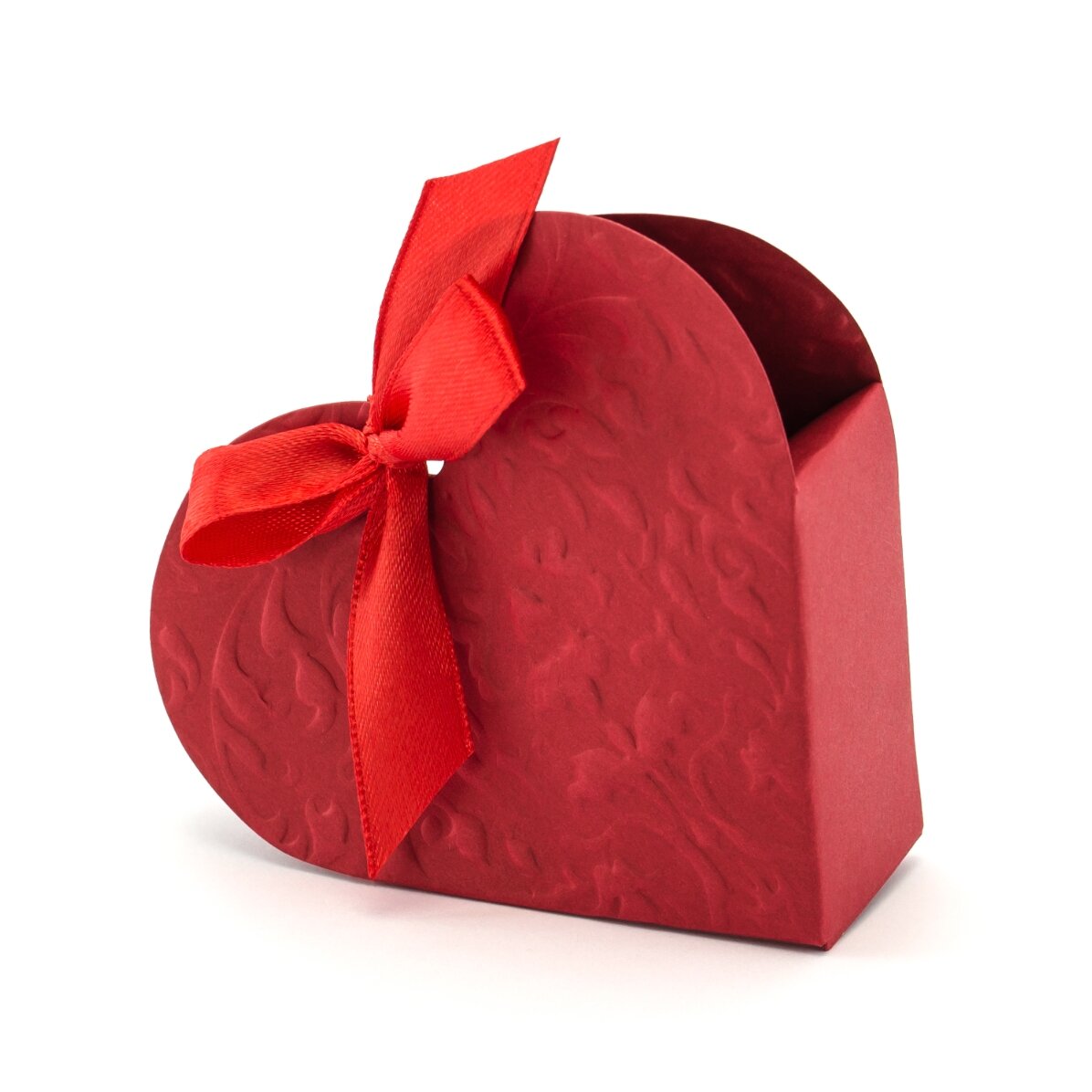 Juego de cajas de regalo plegables con forma de corazón