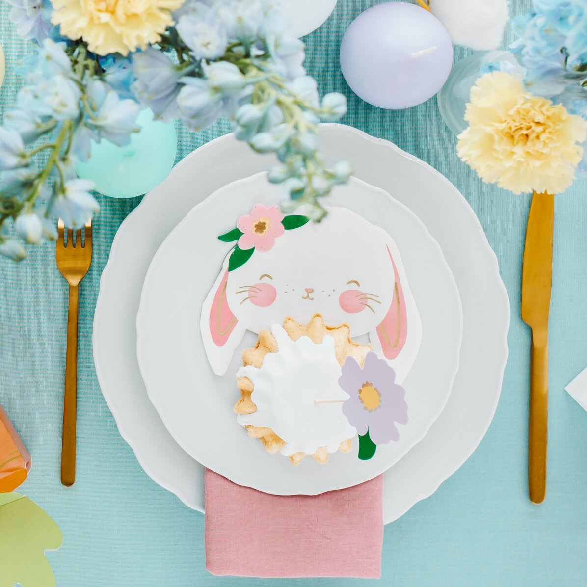 Juego de 20 servilletas decorativas - Bunny