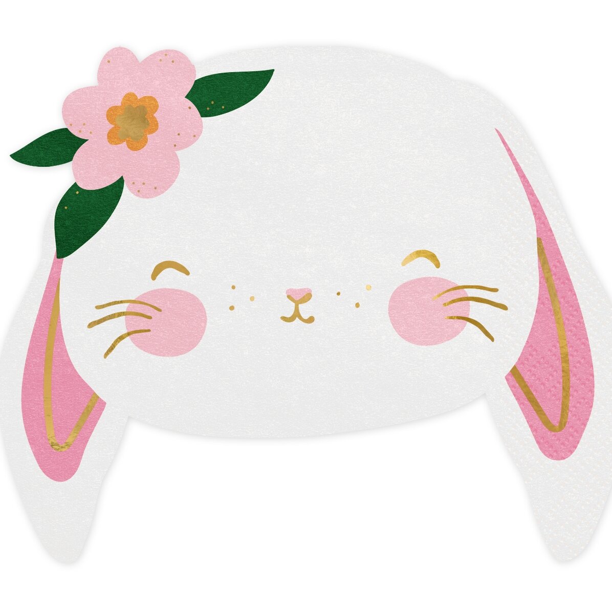 Juego de 20 servilletas decorativas - Bunny