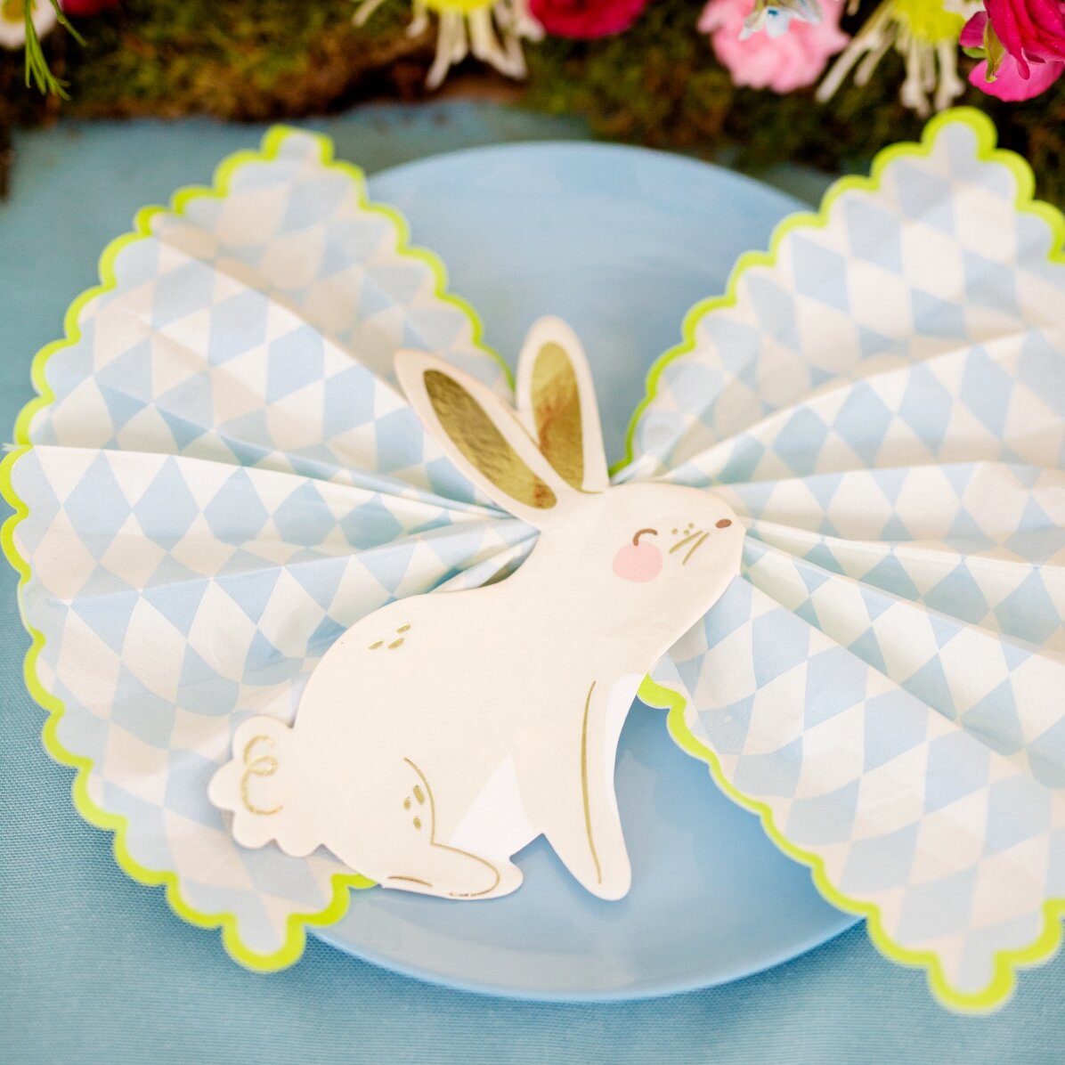 Juego de 20 servilletas decorativas - Conejito