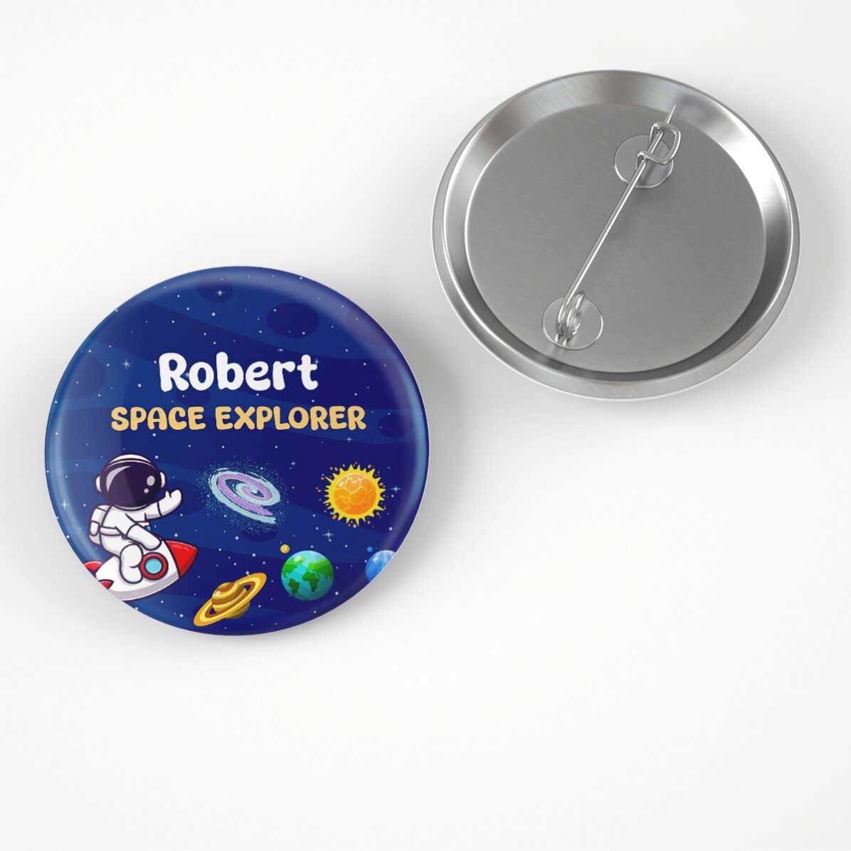 Set personalizado para el colegio – Explorador espacial