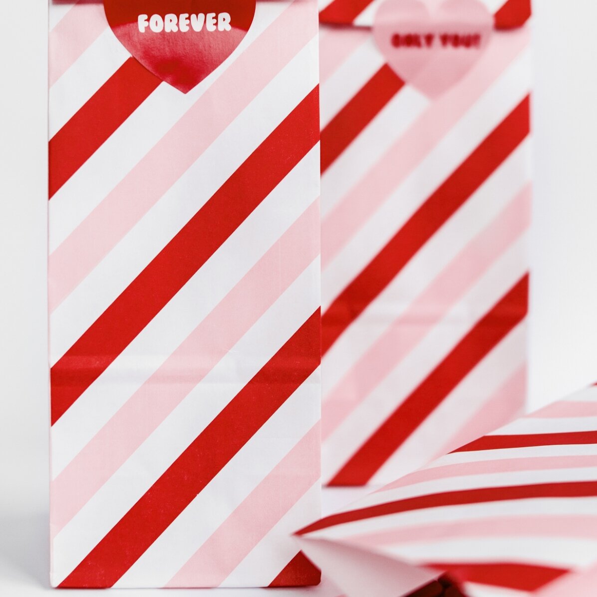 Lote de bolsitas de regalo - Sweet love