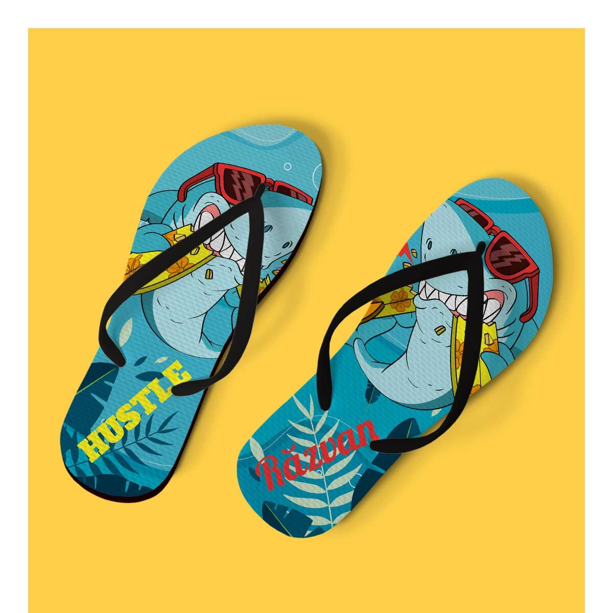 Chanclas de playa personalizadas
