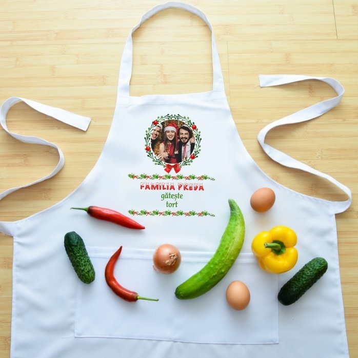 Sort personalizado de Navidad - La familia cocina