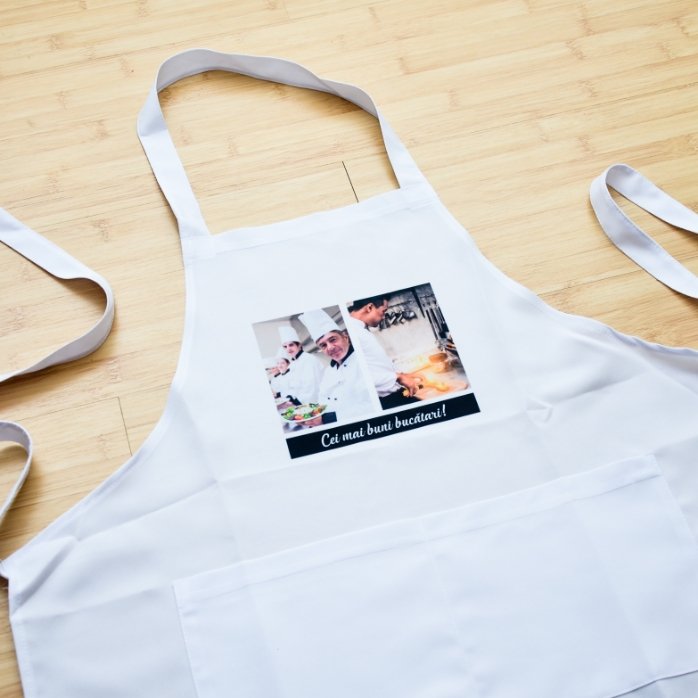 Tarjeta personalizada con dos fotos y texto