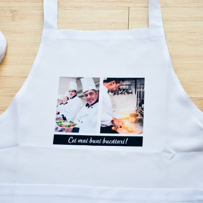 Tarjeta personalizada con dos fotos y texto