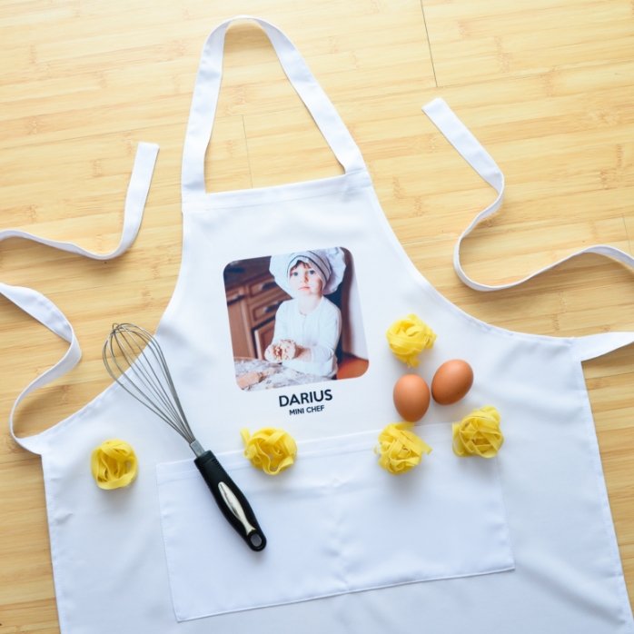 Llavero personalizado con una foto y un texto