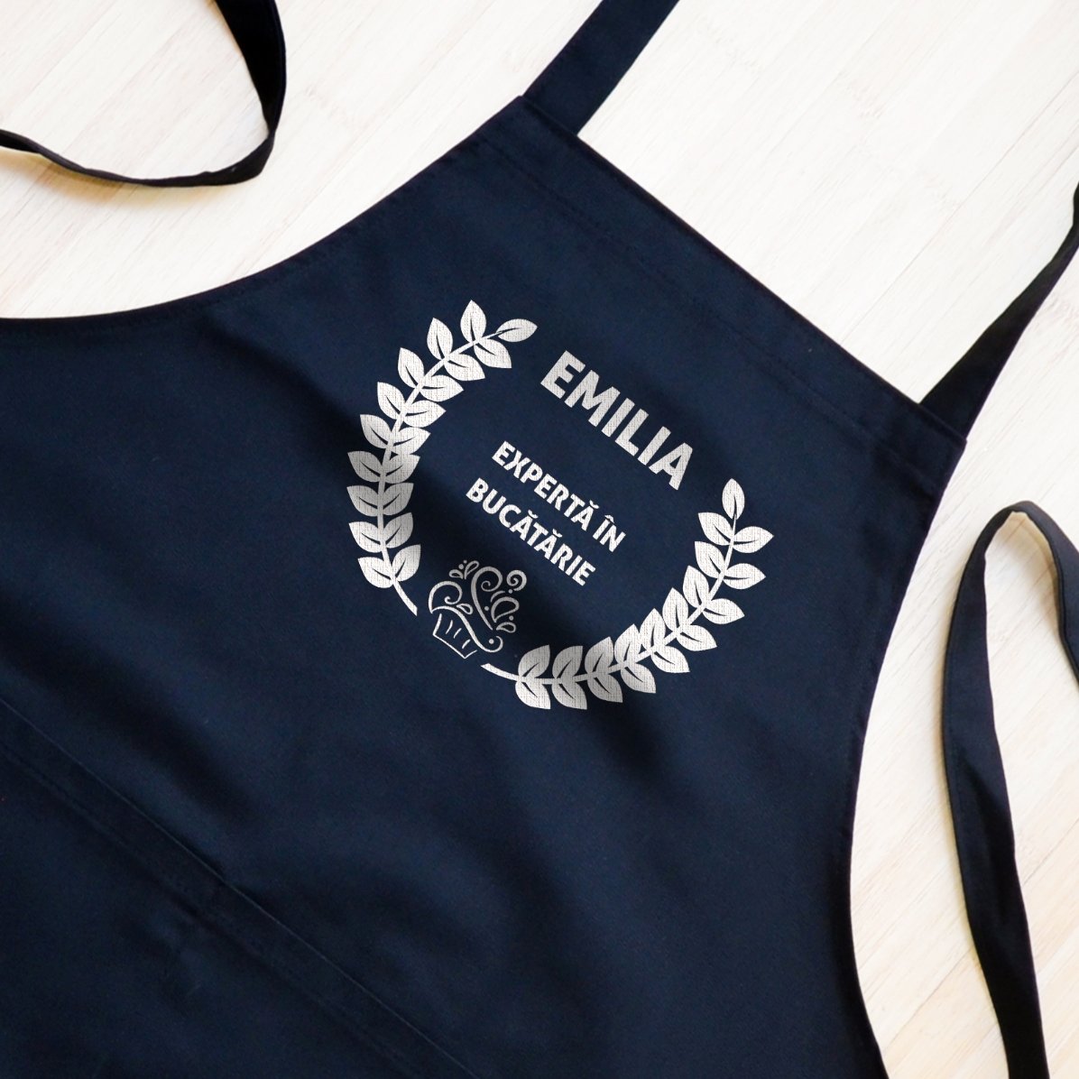 Juego de cocina personalizado con texto - Experta en cocina