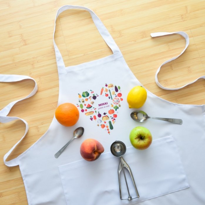 Sort personalizado con texto - modelo «heart food»