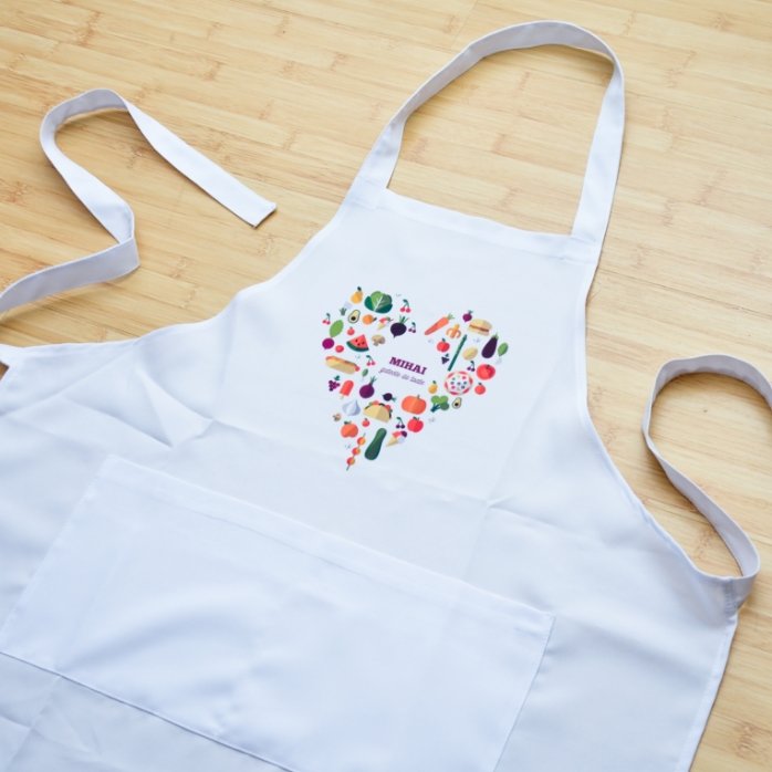 Sort personalizado con texto - modelo «heart food»