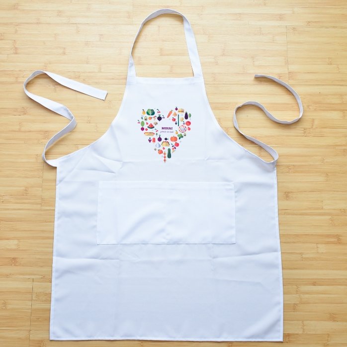 Sort personalizado con texto - modelo «heart food»