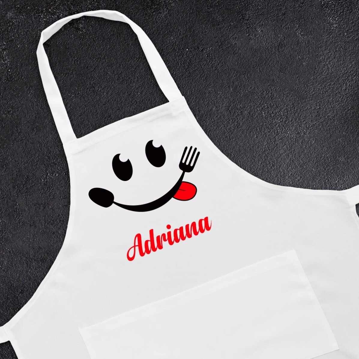 Camiseta personalizada con texto - Smiley chef