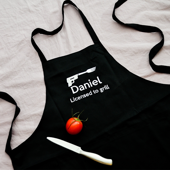 Tipo personalizado: con licencia para cocinar
