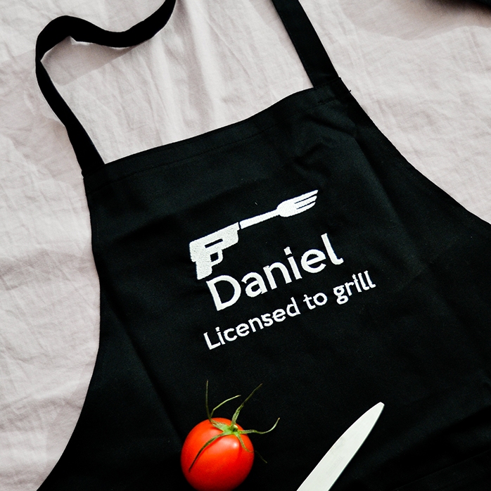 Tipo personalizado: con licencia para cocinar