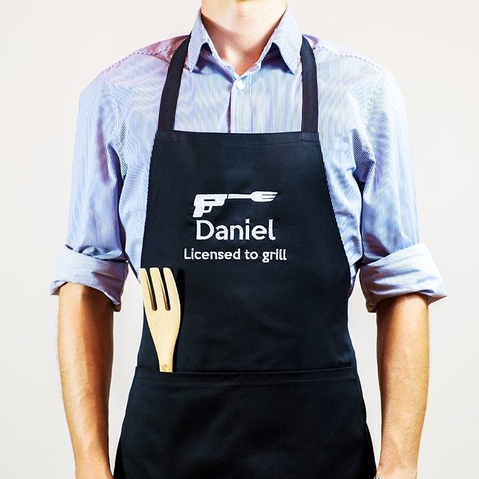 Tipo personalizado: con licencia para cocinar