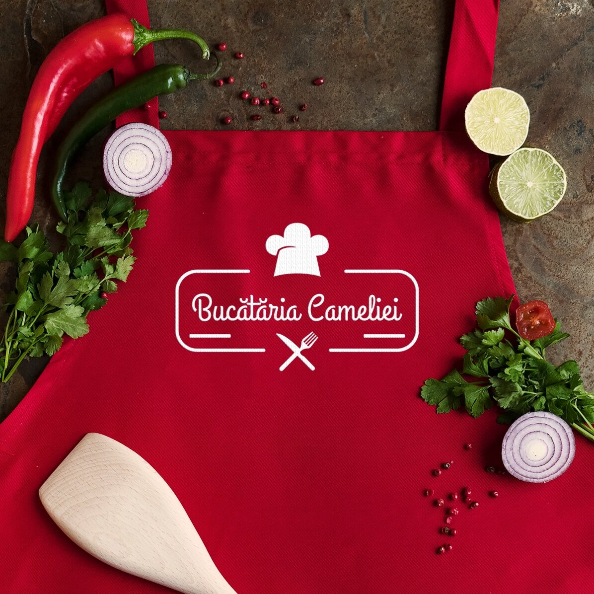 Diseño personalizado: logotipo para cocineros
