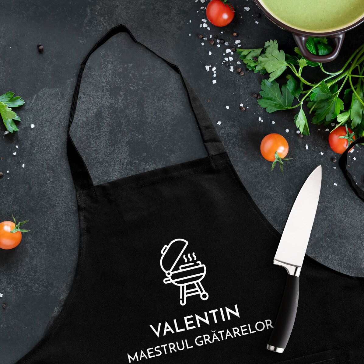 Delantal personalizado - El maestro de las barbacoas