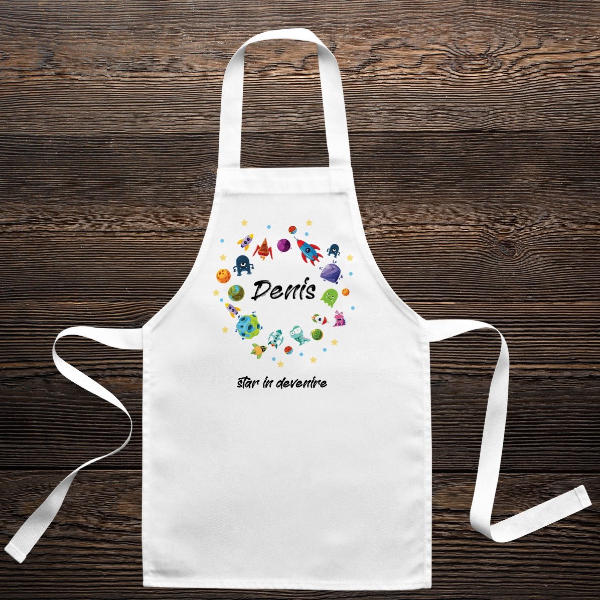 Camiseta personalizada para niños con texto - Cosmos
