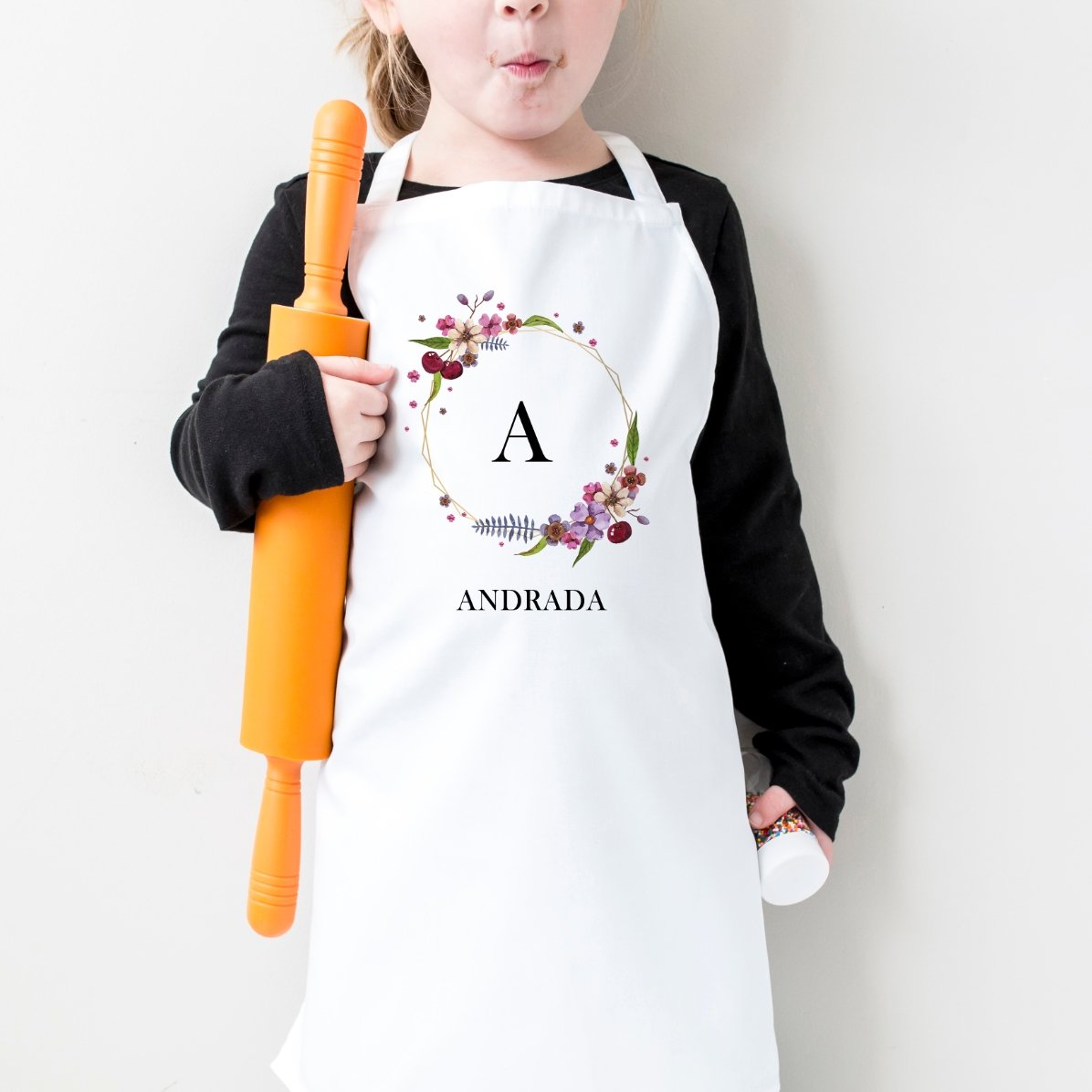 Camiseta personalizada para niños con texto: «Nombre»