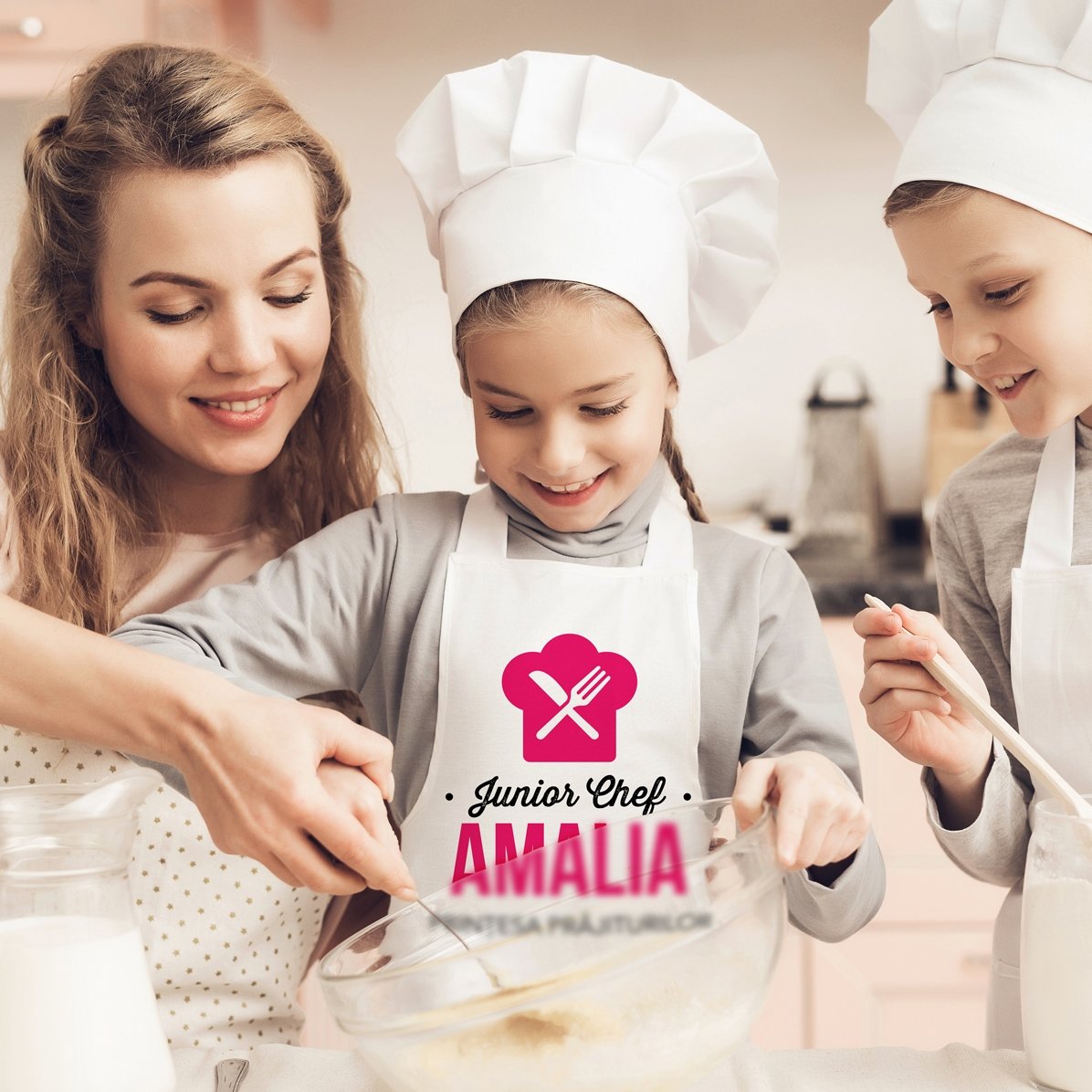 Sort personalizado para niños con texto: «La princesa de las galletas»