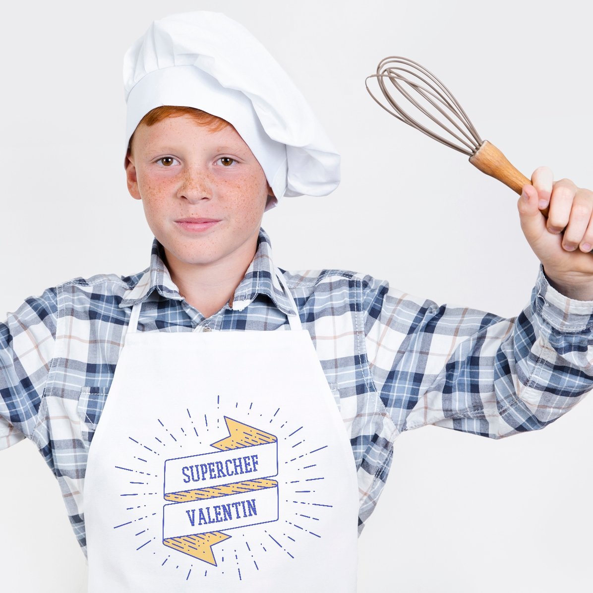 Camiseta personalizada para niños con texto - Superchef