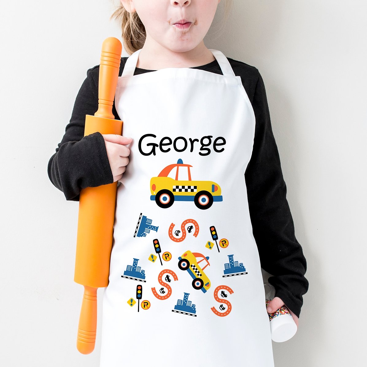 Camiseta personalizada para niños con texto - Tráfico