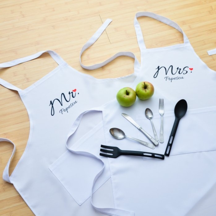 Conjuntos personalizados para parejas - Mr & Mrs