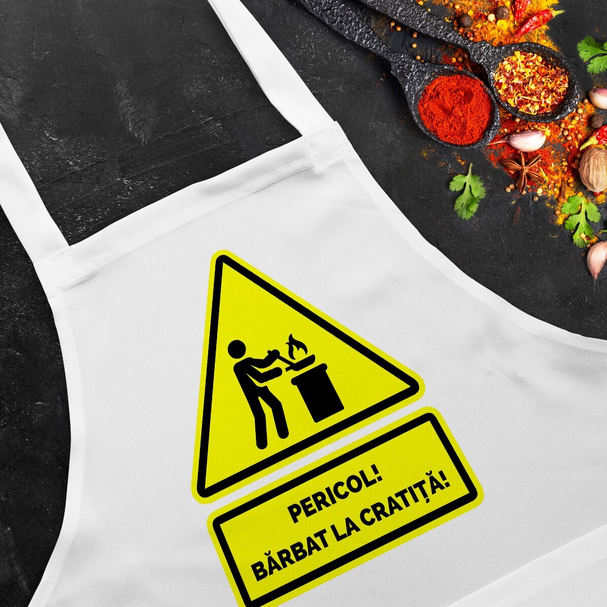 Sort personalizado - Peligro en la cocina