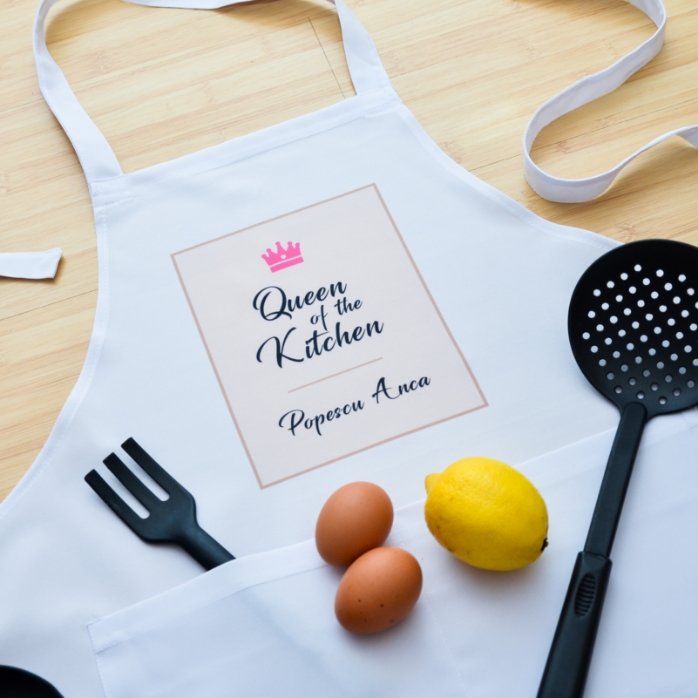 Modelo blanco personalizado - Queen Of The Kitchen