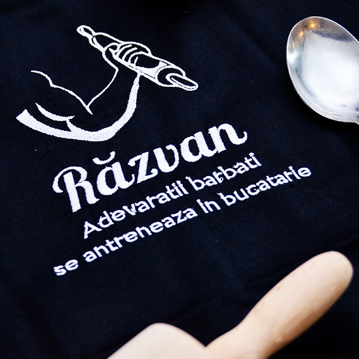 Juego personalizado con texto - Deporte en la cocina