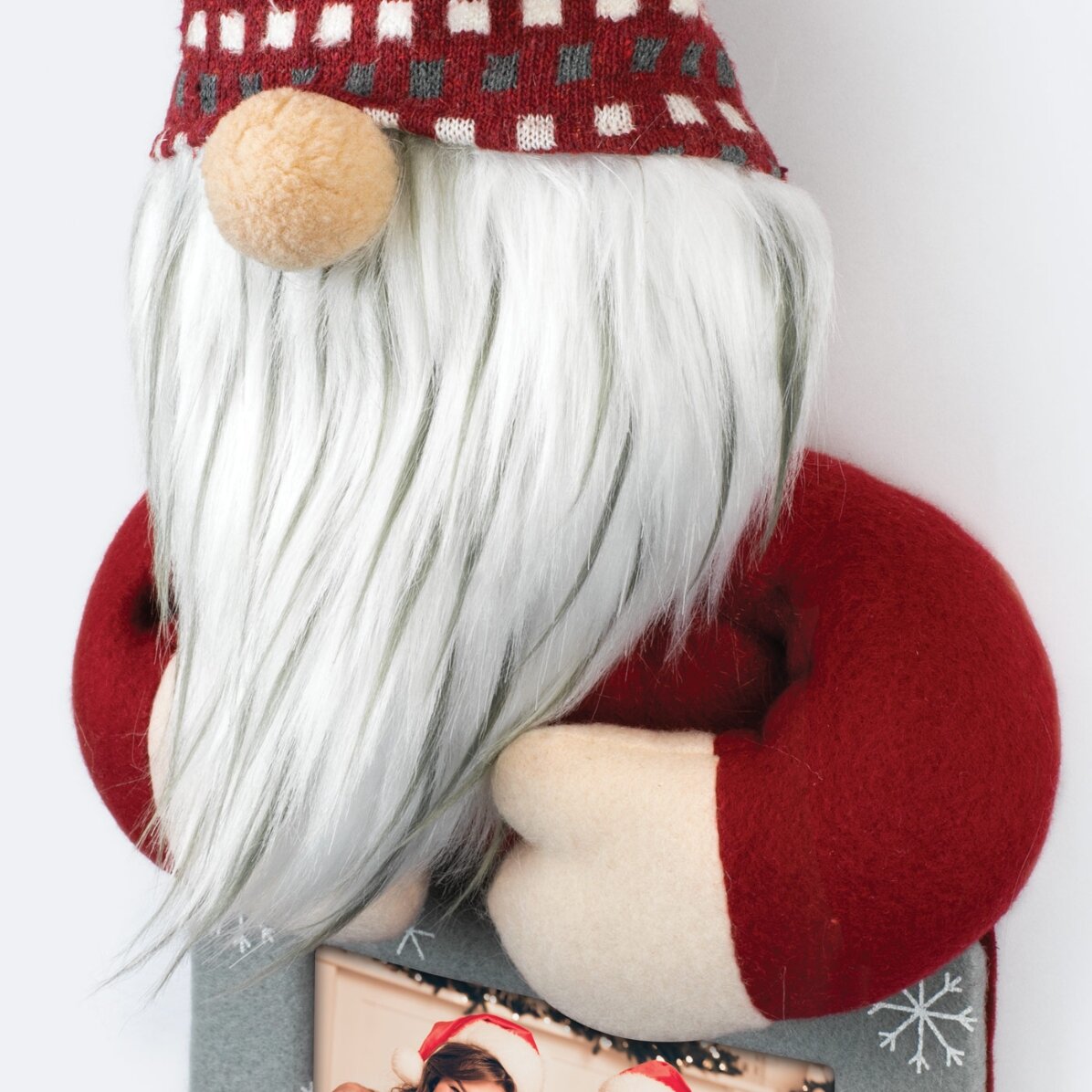 Marco de fotos navideño Spiridus con 3 fotos - modelo Boris