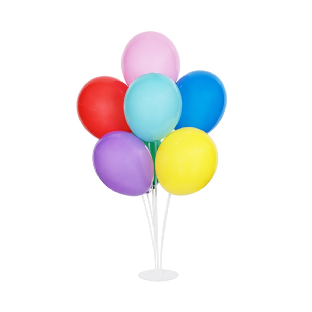Puesto de globos variado