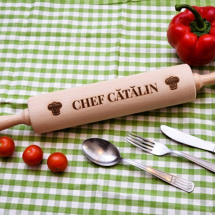 Paleta de madera personalizada - Chef