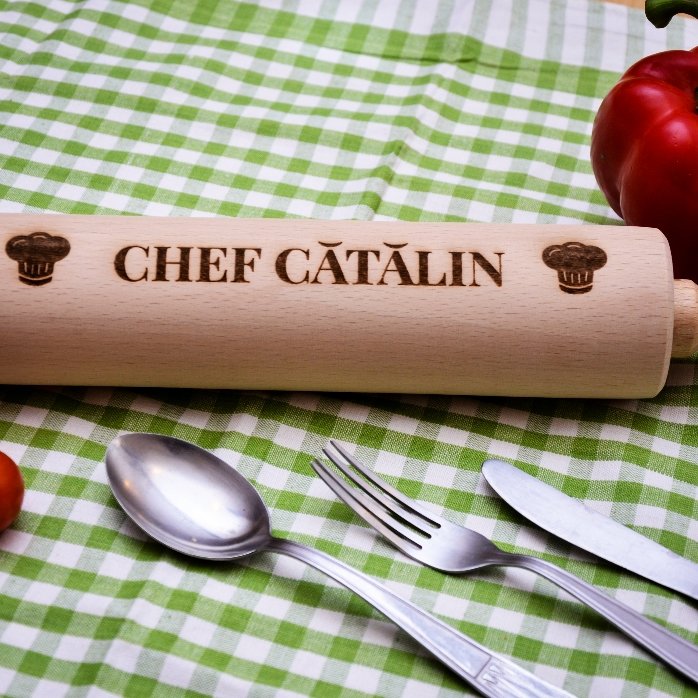 Paleta de madera personalizada - Chef