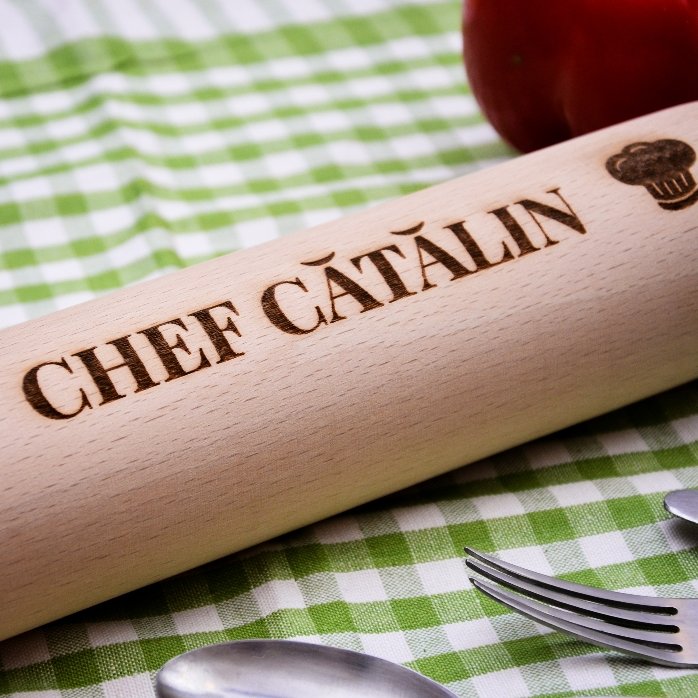 Paleta de madera personalizada - Chef