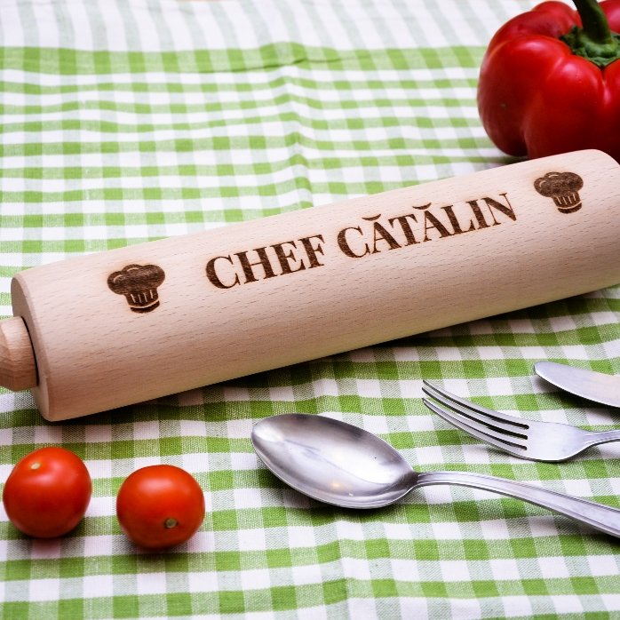 Paleta de madera personalizada - Chef