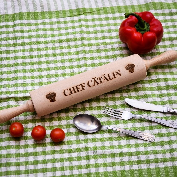 Paleta de madera personalizada - Chef