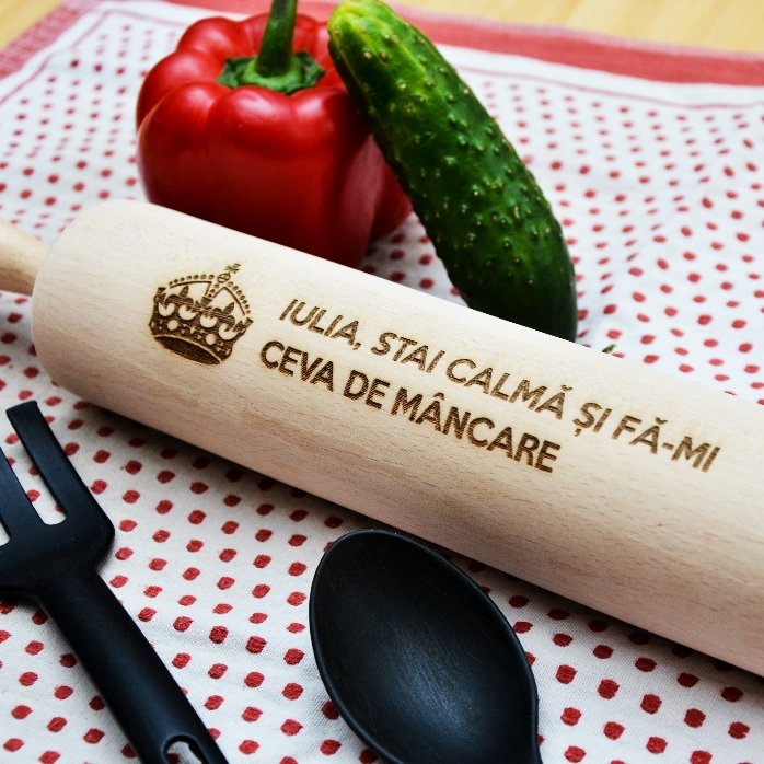 Palillo de madera personalizado - Keep Calm