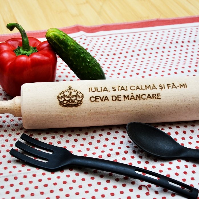 Palillo de madera personalizado - Keep Calm