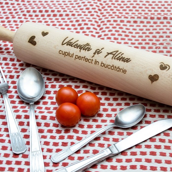Paleta de madera personalizada para parejas
