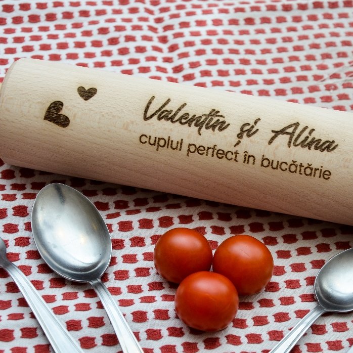 Paleta de madera personalizada para parejas