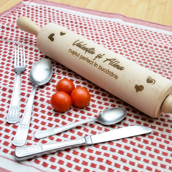 Paleta de madera personalizada para parejas