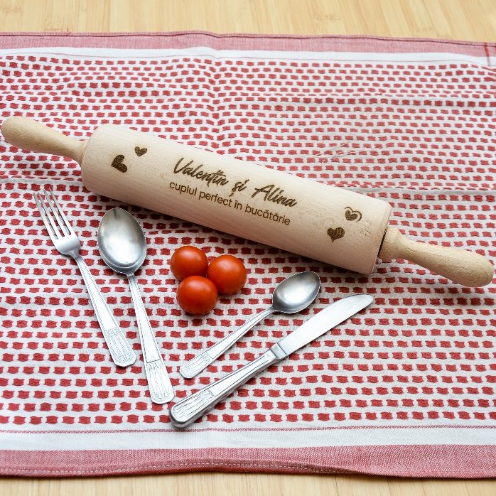 Paleta de madera personalizada para parejas